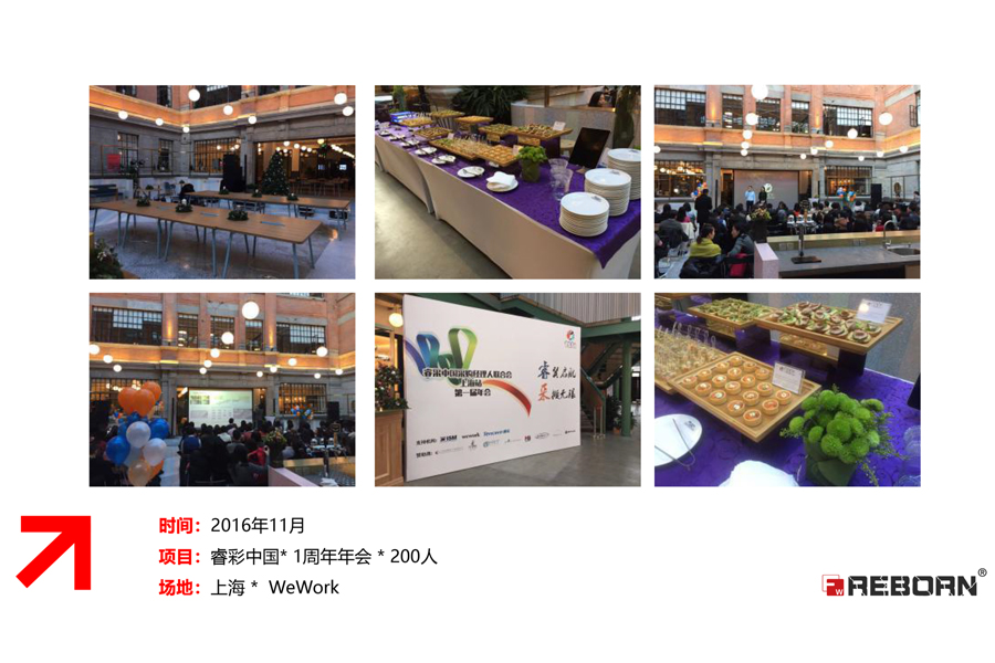 睿彩中国1周年年会