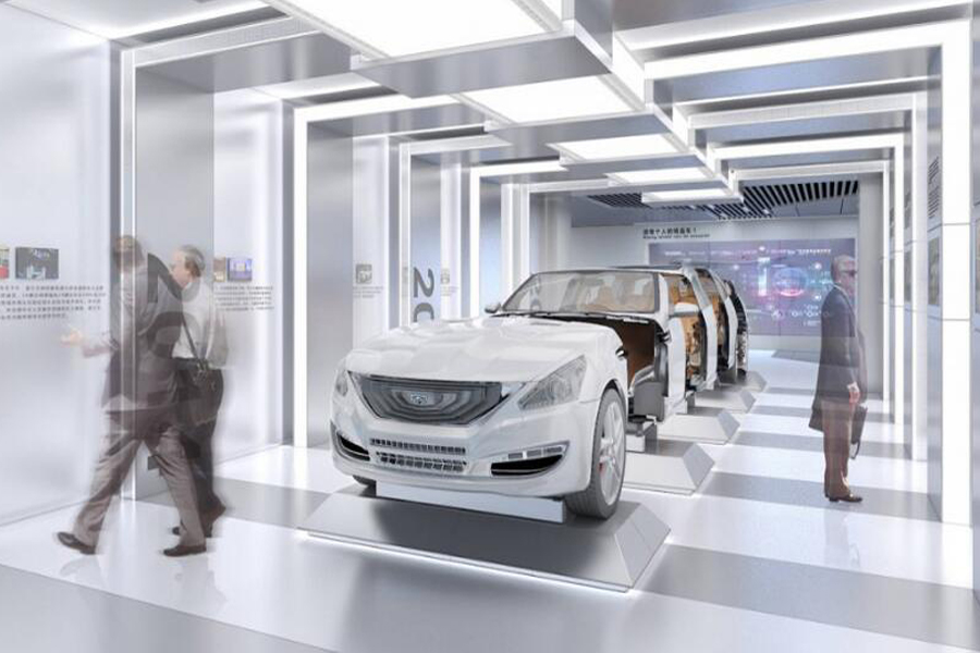 杭州吉利汽车企业展厅